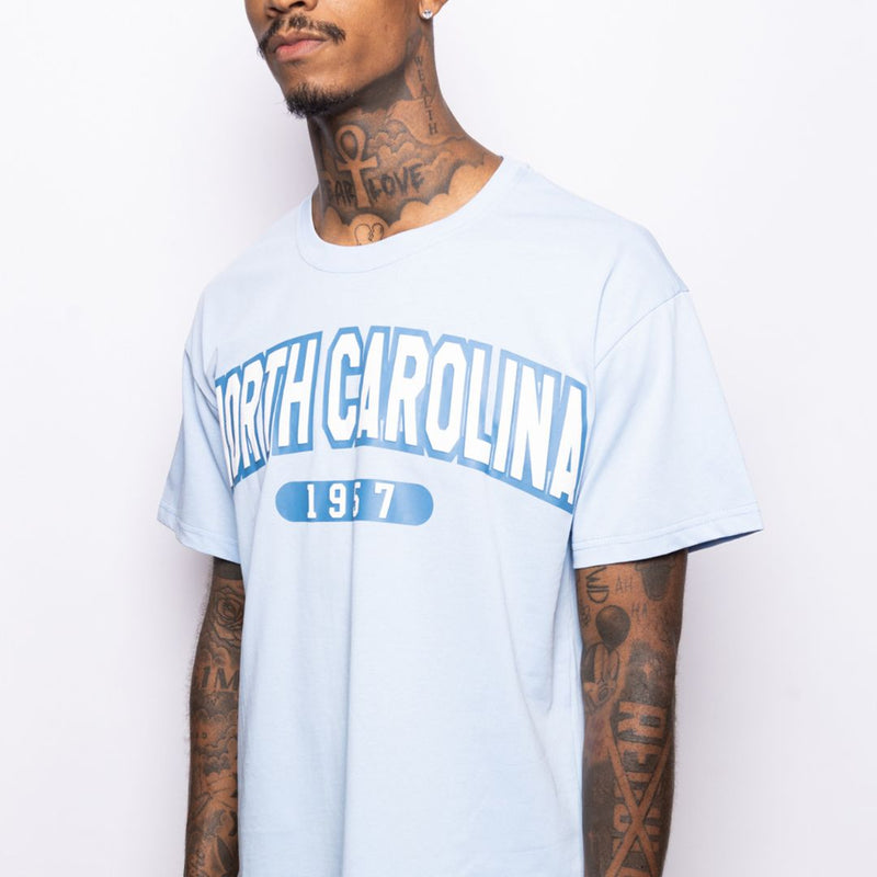 North Carolina Panther Sports Baby Blue Fresh Tee
