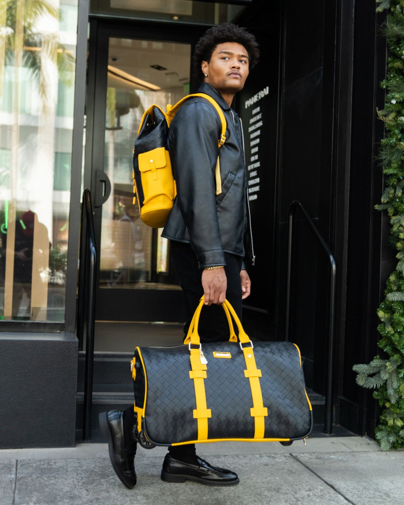 TNC Bodega Premium Black & Mustard Travel Set