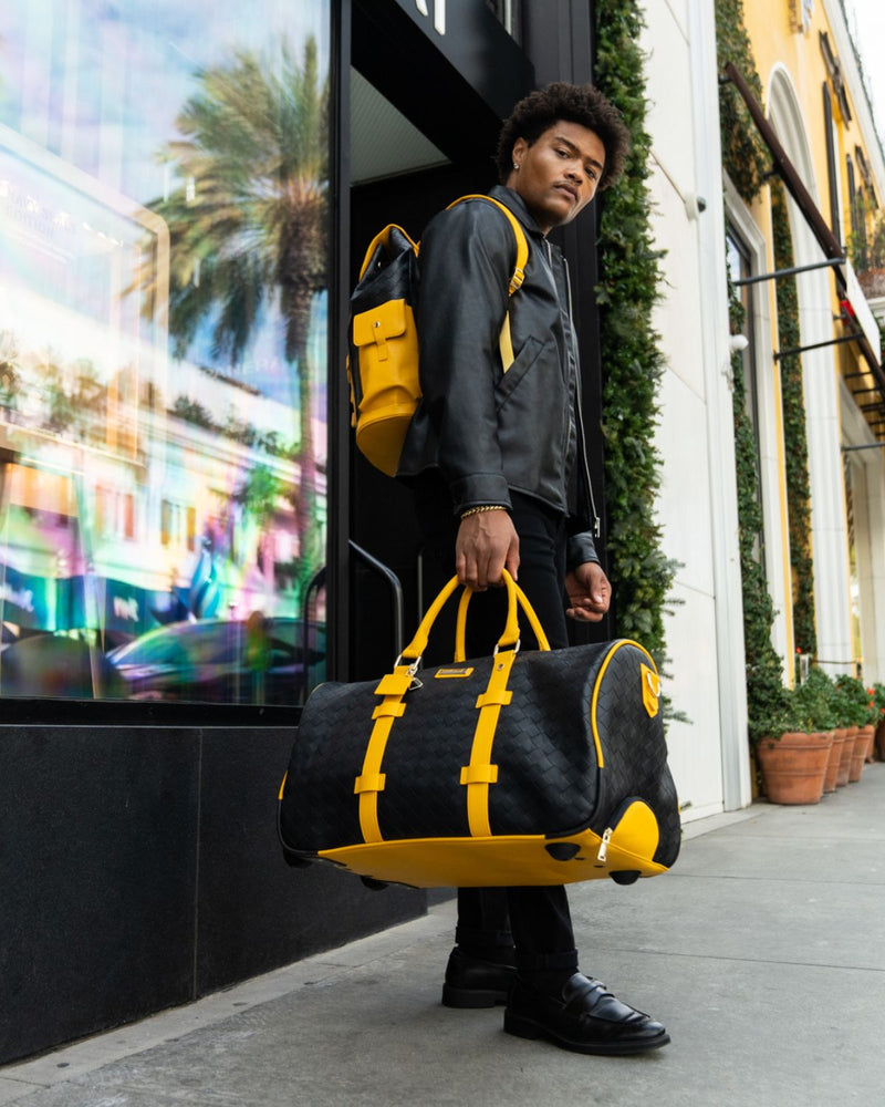 TNC Bodega Premium Black & Mustard Travel Set