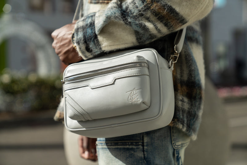 Trunk Messenger Bag in Grey