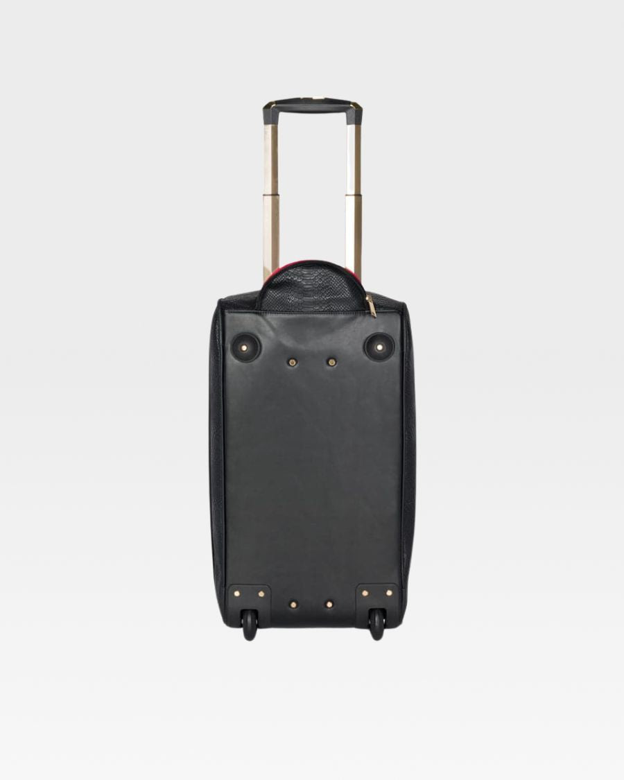 Apollo 1 Rolling Duffle Bag in Black