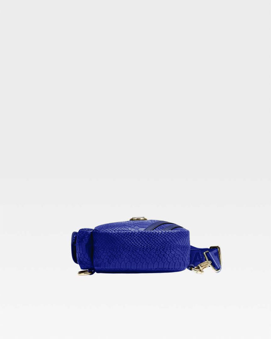 Apollo 1 Tear Drop Crossbody Bag in Royal Blue