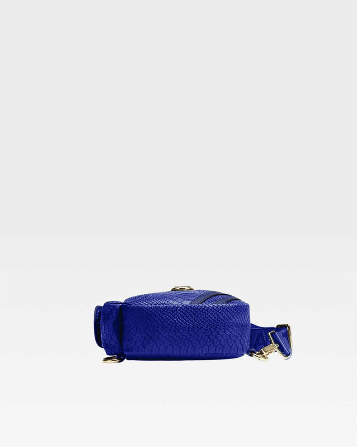 Apollo 1 Tear Drop Crossbody Bag in Royal Blue