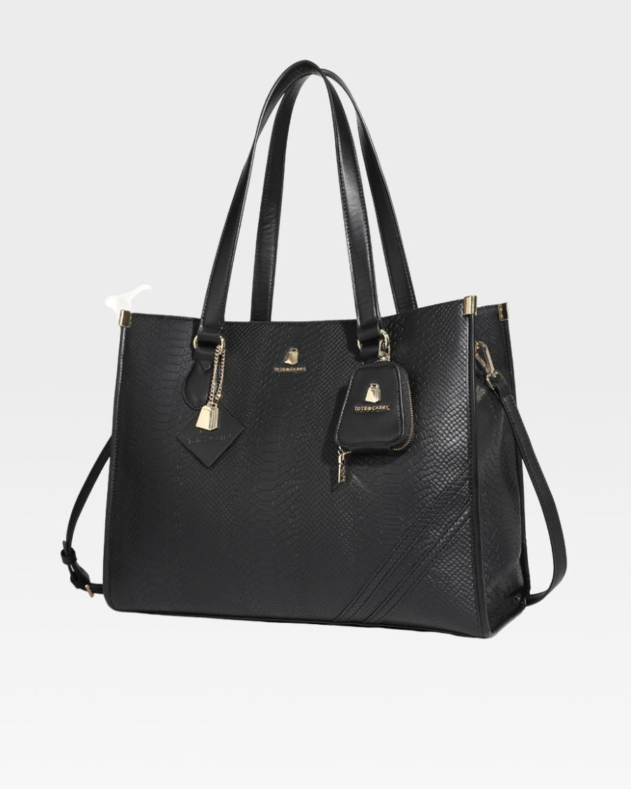 Apollo 1 Tote Bag in Black