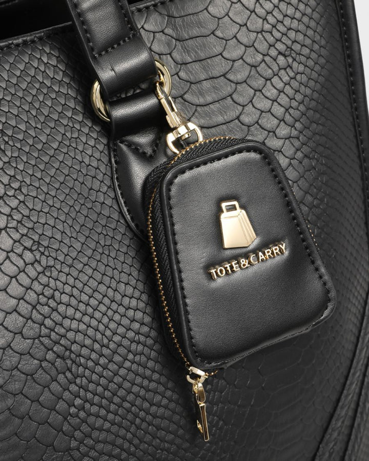 Apollo 1 Tote Bag in Black