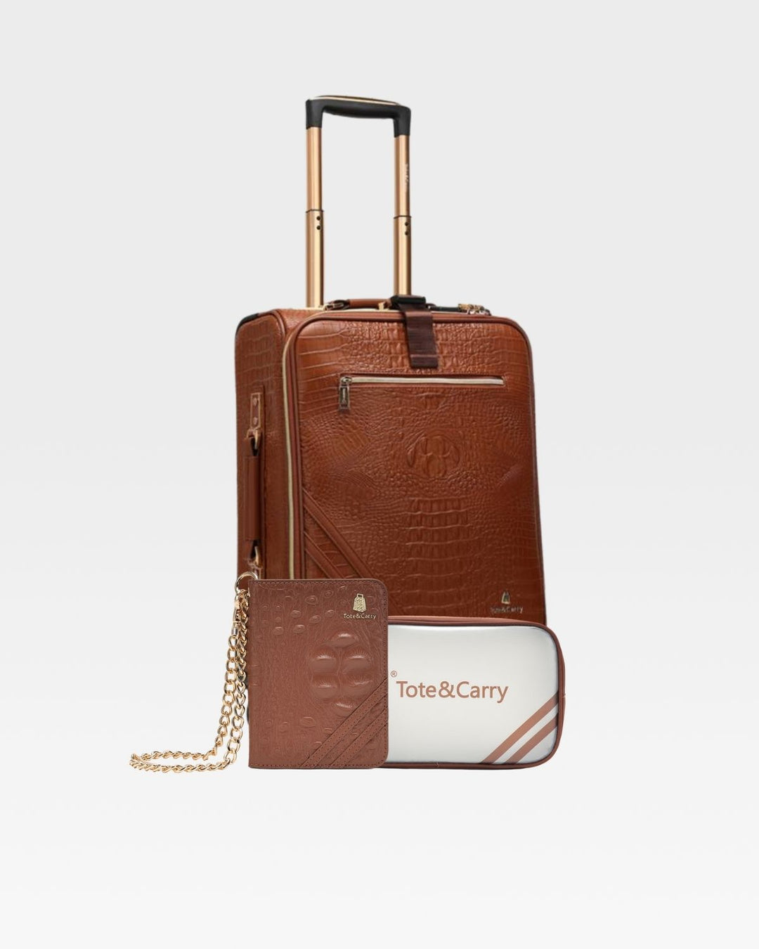 Apollo 2 Voyager Travel Set in Caramel