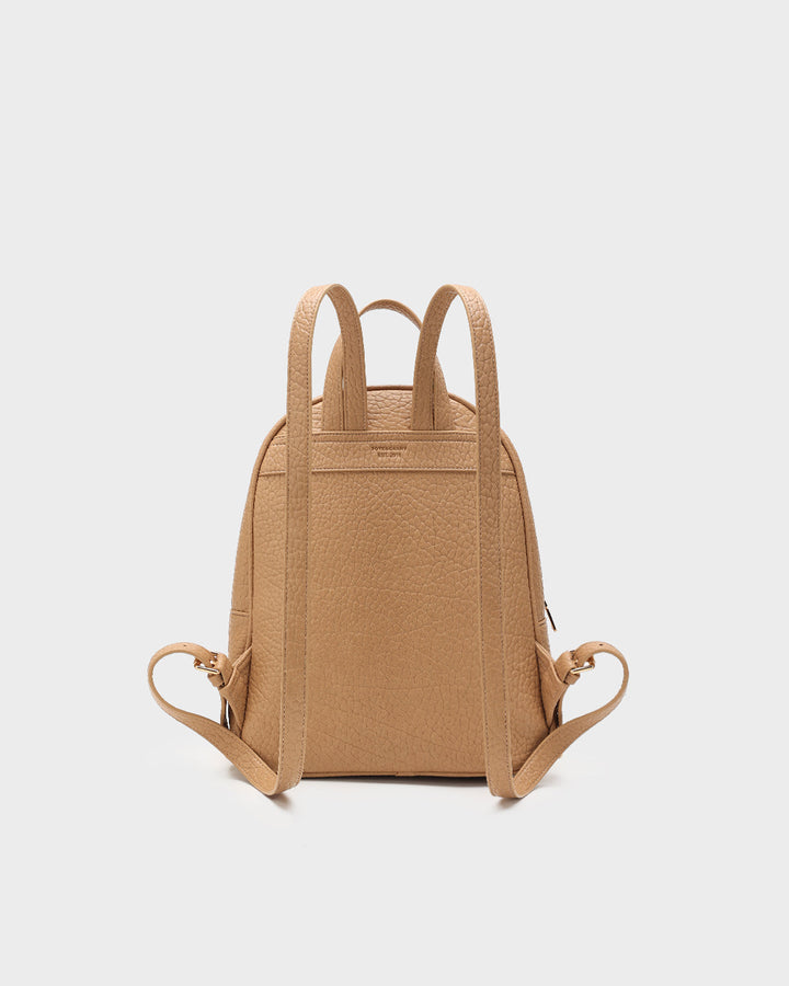 Rock Chic Backpack in Tan Brown