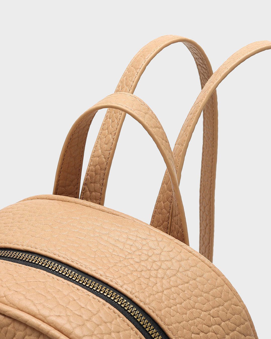 Rock Chic Backpack in Tan Brown
