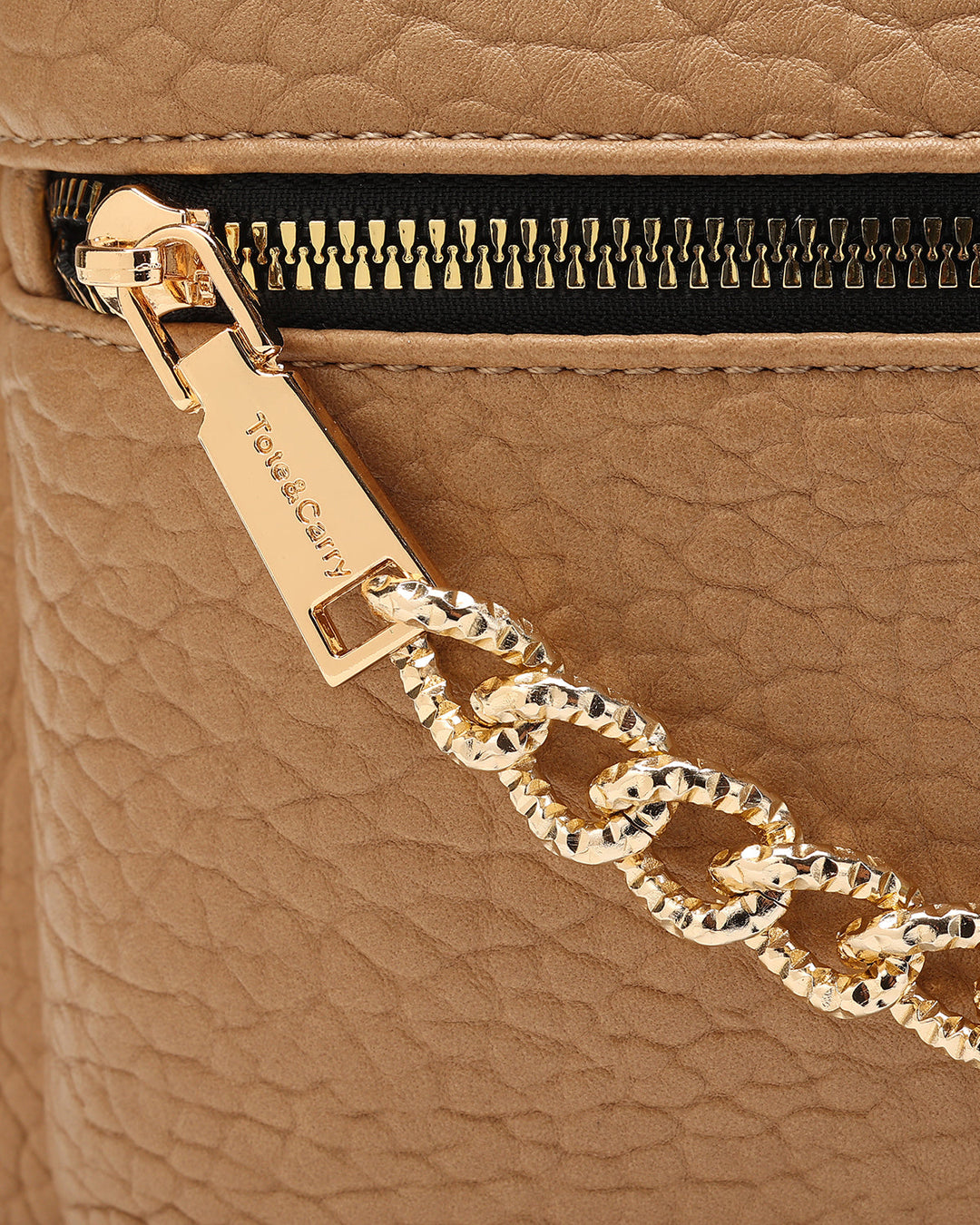 Rock Chic Backpack in Tan Brown