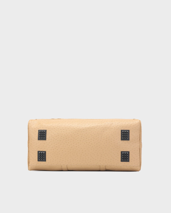 Rock Chic Duffle Bag in Tan Brown