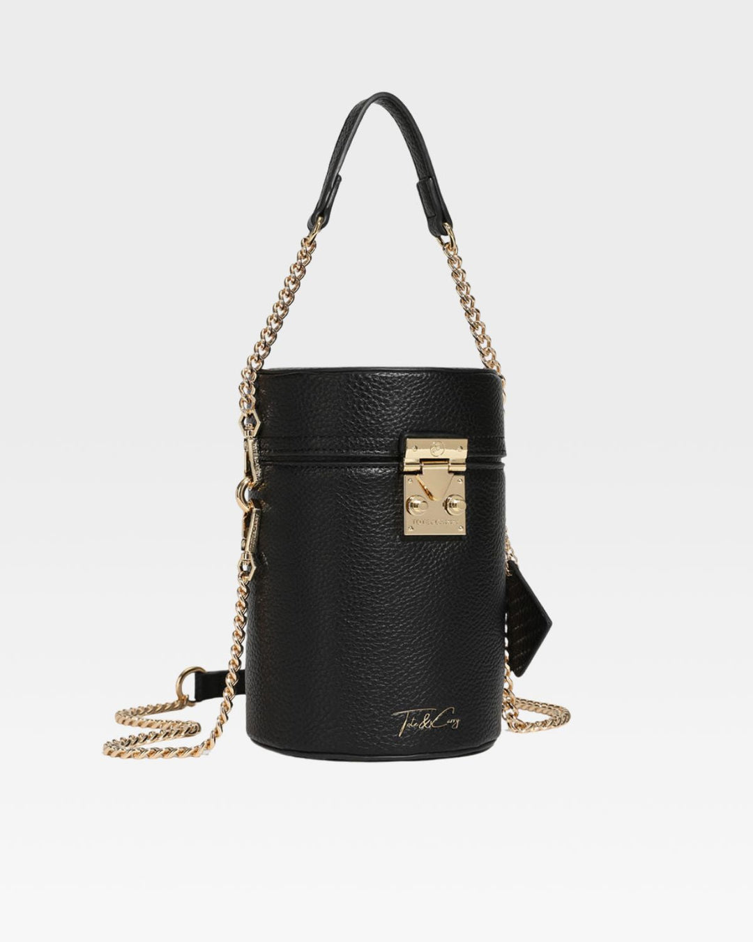 Beauty Barrel Purse in Black