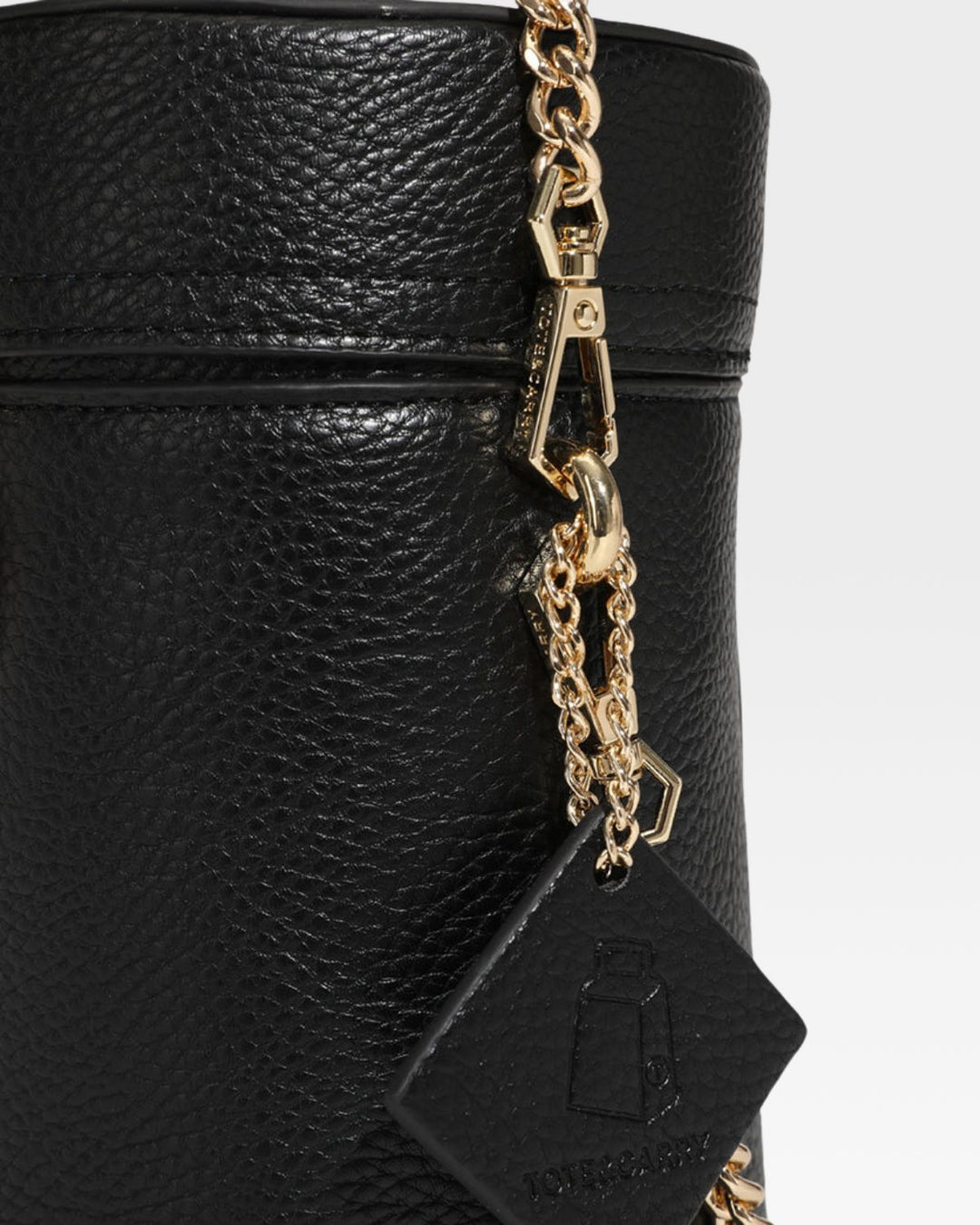 Beauty Barrel Purse in Black