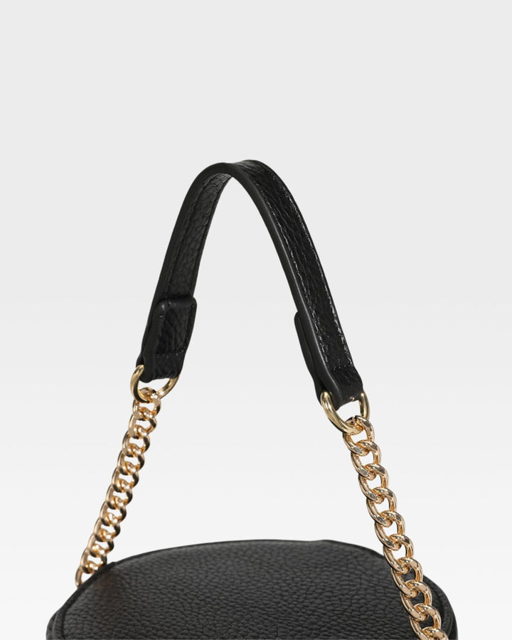 Beauty Barrel Purse in Black