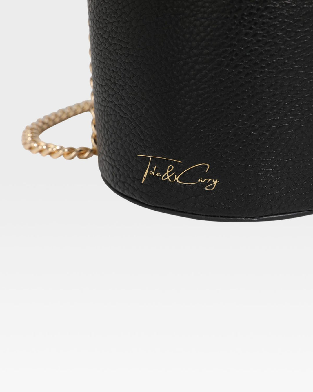 Beauty Barrel Purse in Black