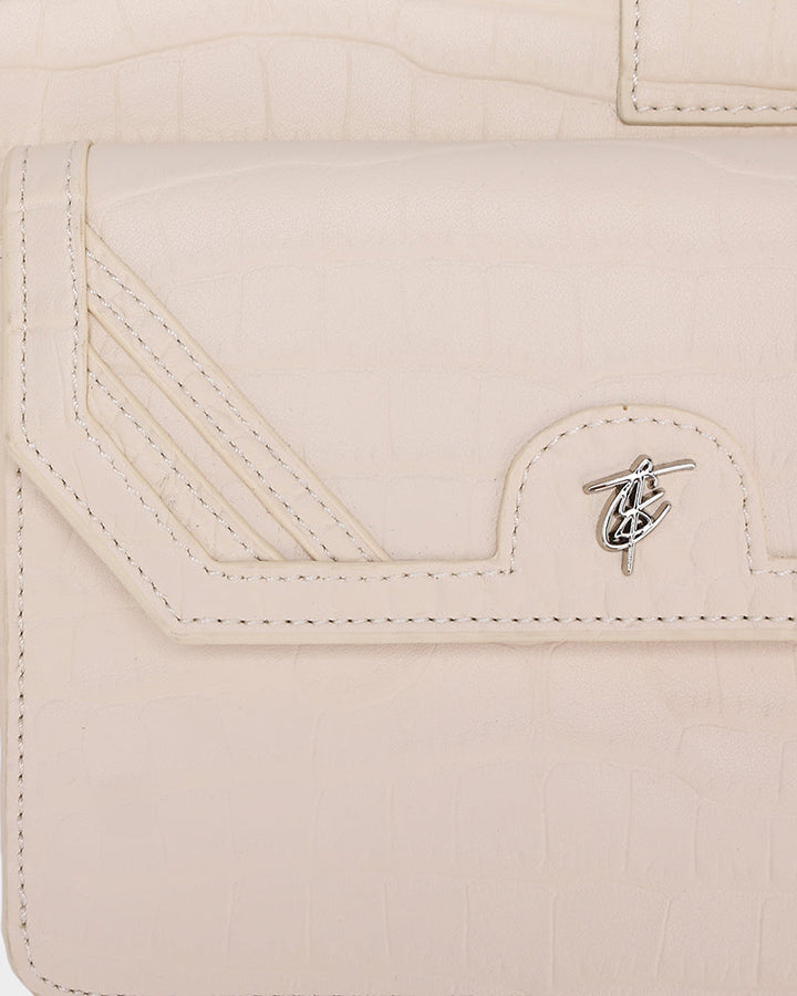 Blast Off Sling Bag in Cream White