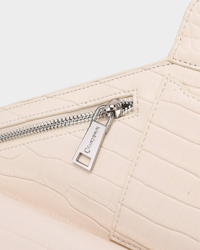 Blast Off Sling Bag in Cream White