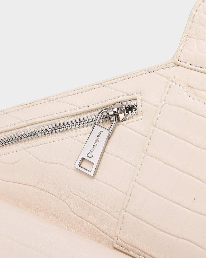 Blast Off Sling Bag in Cream White