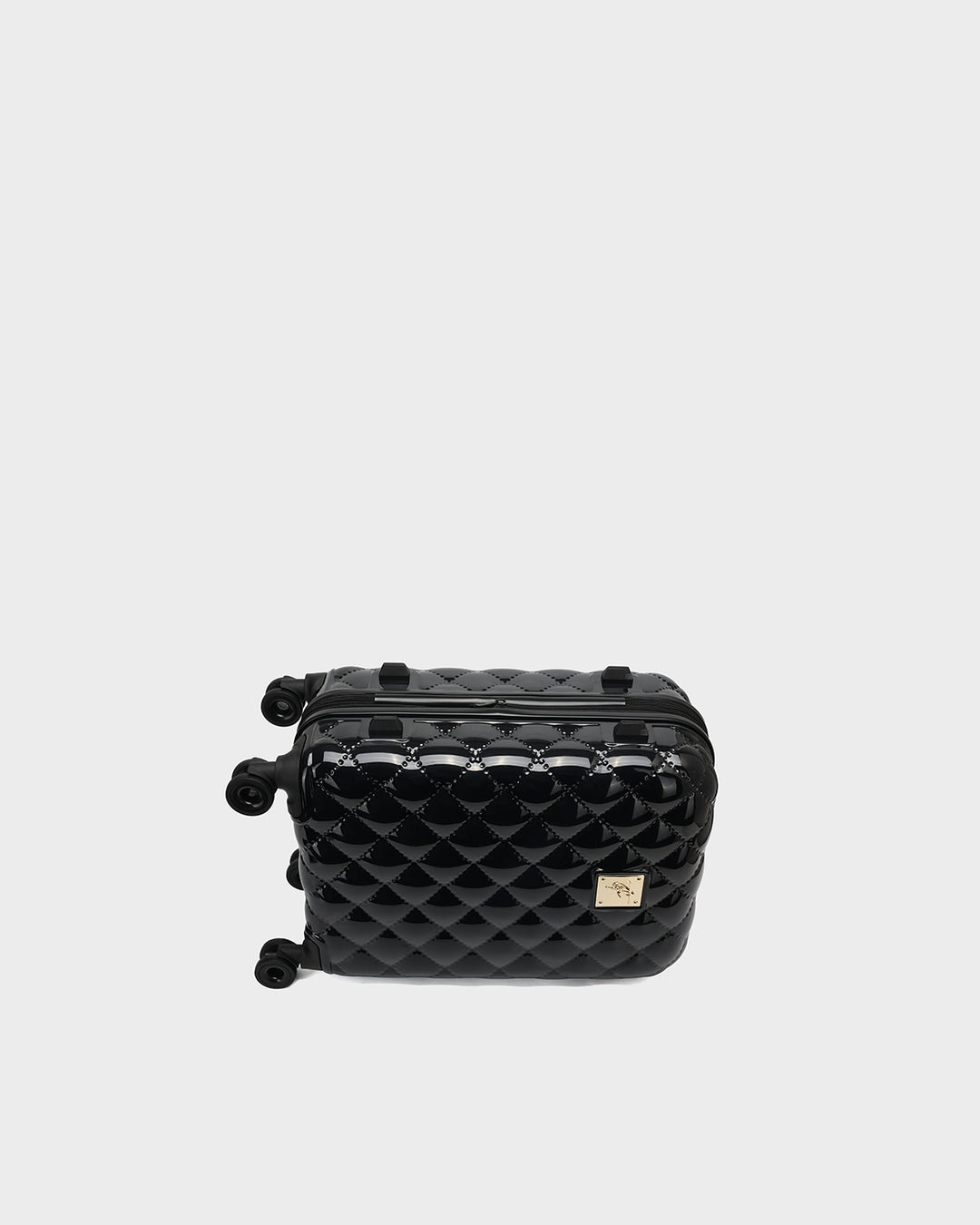 Diamond 3 Piece Luggage Set in Black