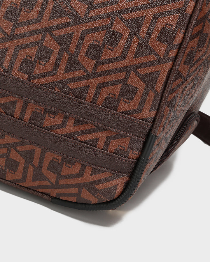 Eclipse Rolling Duffle Bag in Rich Espresso