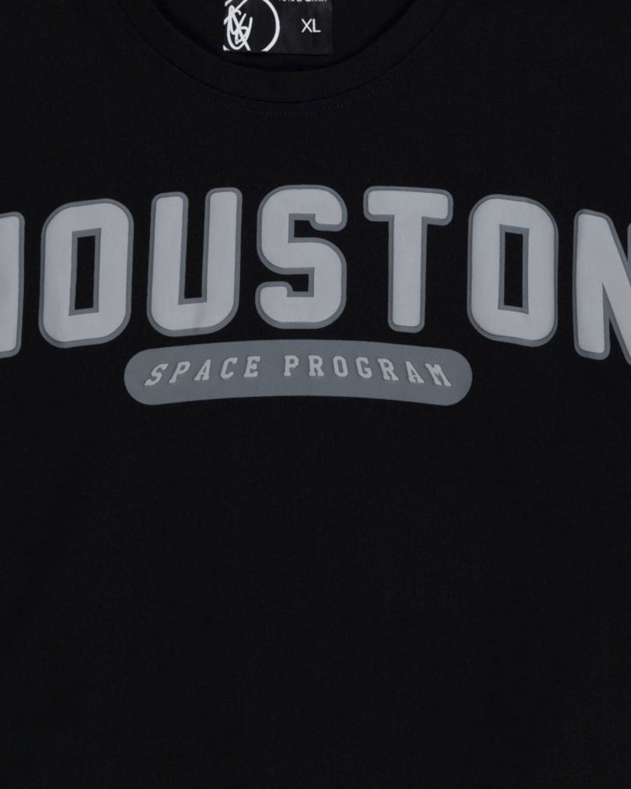 Houston H Town Black and Grey Tee