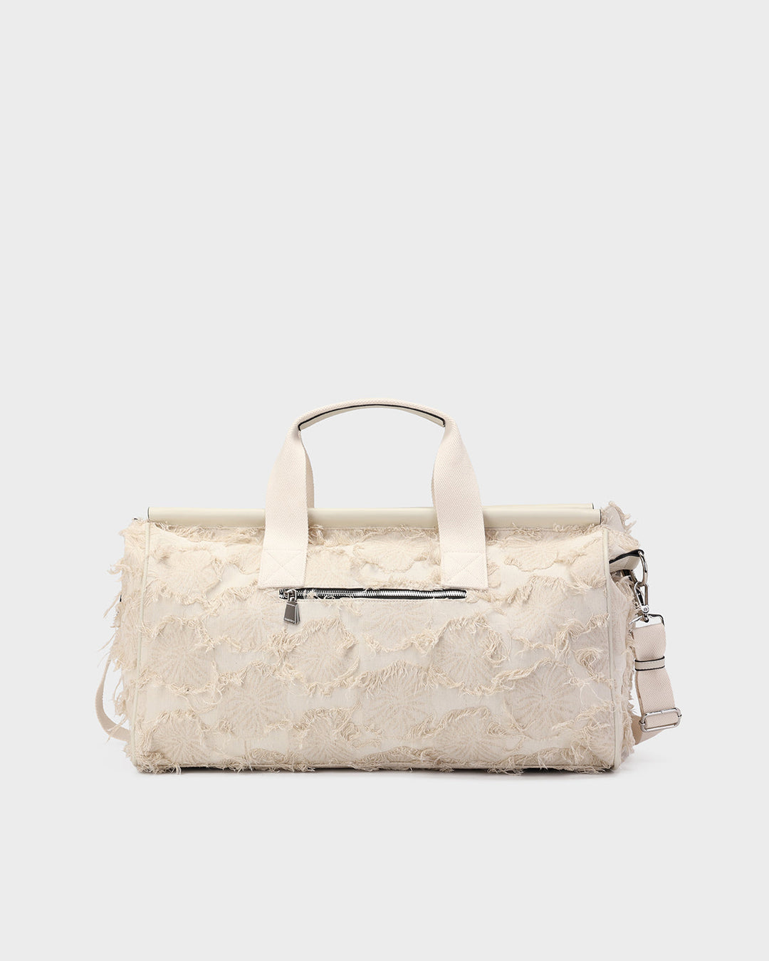 Mummy Duffle Bag in Cream White